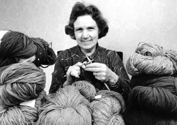 CHAMPION knitter, Mrs. Hilda Ludlam of Wellhouse Road, Roundhay,  Leeds, has just scored an all-time record in knitting blankets for Oxfam.

Her busy needles have notched up 200 blankets for the charity, and Women's Circle member Hilda is still going to carry on.

Scottish born and a doctor's wife, she took up a challenge to achieve a century of blankets 20 years ago.