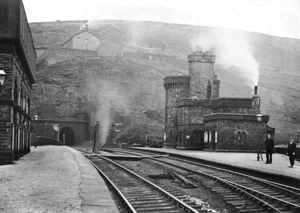 Joseph Locke and his Park in Barnsley.

 Woodhead Railway Station and Tunnel