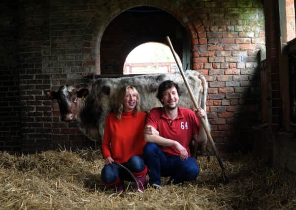 Rob and Ruth Penty have found that diversification is the key  from bed and breakfast to livestock  on Oliver Farm.      Pictures: Jonathan Gawthorpe