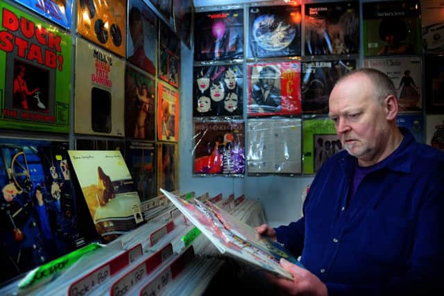 Sheffield's Record Collector - owner Barry Everard. Picture: Scott Merrylees.