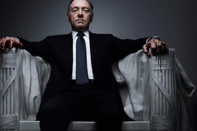 Kevin Spacey who stars in the US version of House of Cards.