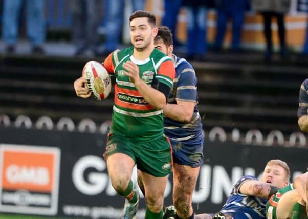 ONE TO WATCH: Hunslets Danny Ansell has been picked out as one of the Hawks dangermen by Salford coach Ian Watson.