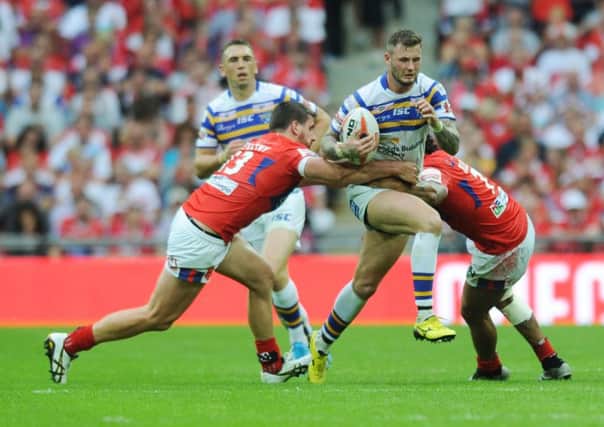 FLASHBACK: Hull KR suffered a day to forget last August when their first visit to Wembley in the Challenge Cup Final for 29 years ended in a 50-0 humiliation at the hands of Leeds Rhinos. Picture: Steve Riding