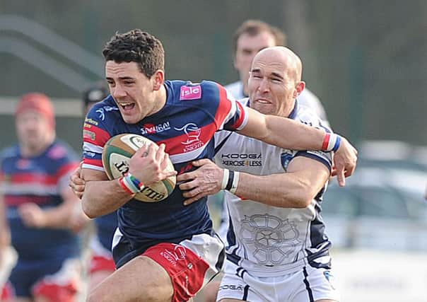 Doncaster Knights' Paul Jarvis returns to action against Bedford. Picture: Scott Merrylees.