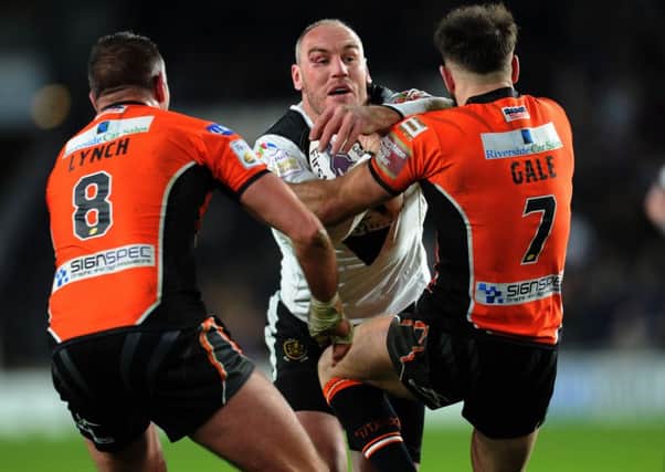 Hull FC's Gareth Ellis has signed a new one-year contract with the club.
 Picture: Jonathan Gawthorpe.