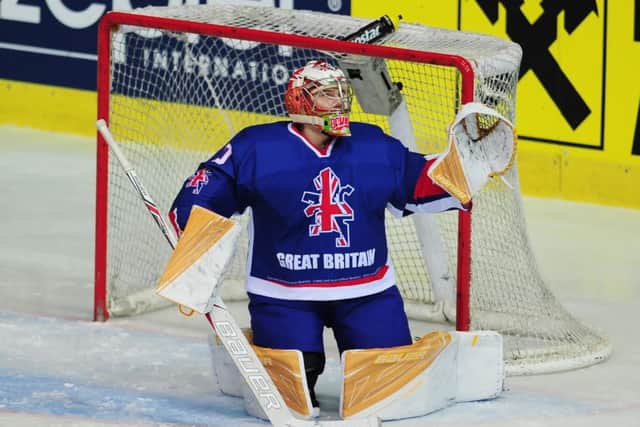 GB netminder, Ben Bowns. Picture: Colin Lawson.