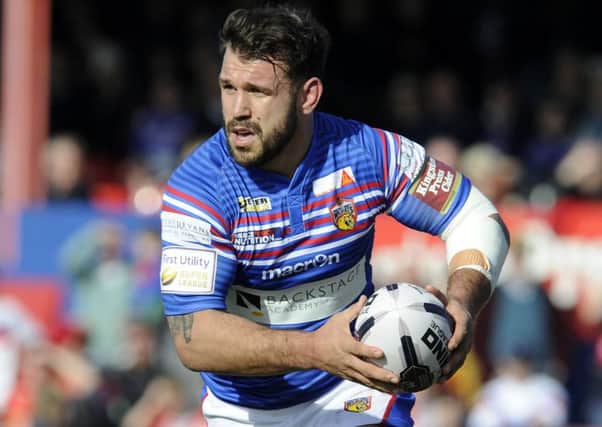 Scott Moore is hitting form with Wakefield after undergoing surgery on his biceps.