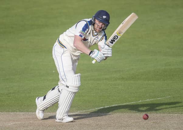 Yorkshire's Andrew Gale opted to bat