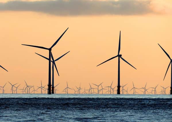 A sea of wind turbines. (Peter Byrne/PA Wire).