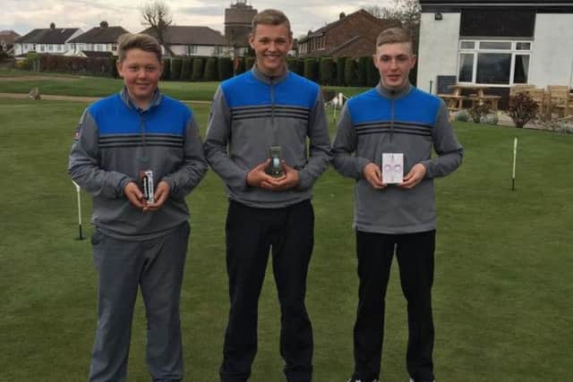 Birley Wood GC's junior team triumphed in the opening round of the Inter Club Junior Team Championship at Lees Hall GC.