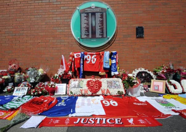 The Hillsborough Memorial, at Anfield. Picture by Simon Hulme