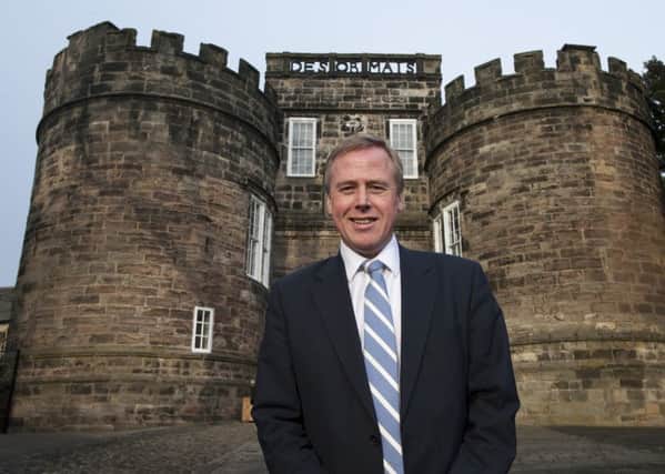 Skipton Building Society chief executive David Cutter at Skipton Castle..Picture: Sean Spencer/Hull News & Pictures.01482 210267/07976 433960.www.hullnews.co.uk   sean@hullnews.co.uk.