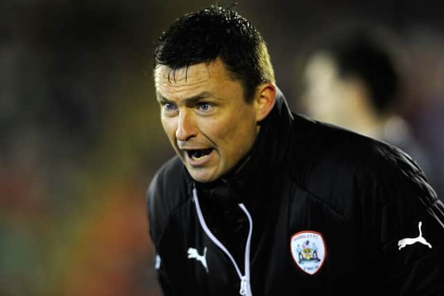 Barnsley manager, Paul Heckingbottom.  Picture: Bruce Rollinson
