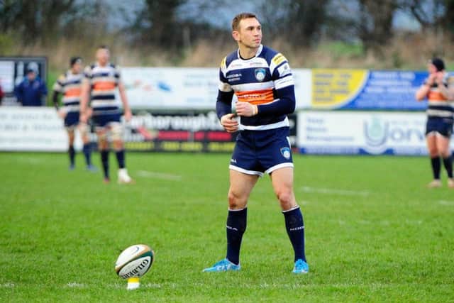 NEW DIRECTION: Kevin Sinfield, in action for Yorkshire Carnegie earlier this season.