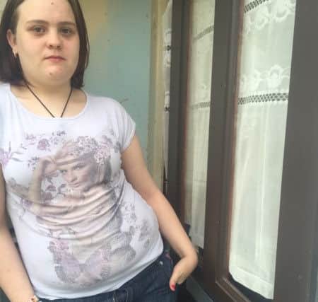 20-year-old Katrina Fearon, of Queen Mary Road, Manor says she feels afraid to leave the house after a gun was fired on a nearby street