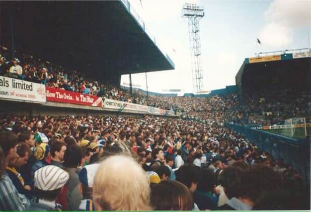 The 1987 semi final at Hillsborough- 
Coventry v Leeds United
