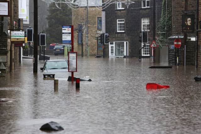 Hebden Bridge was badly hit in the Boxing Day floods