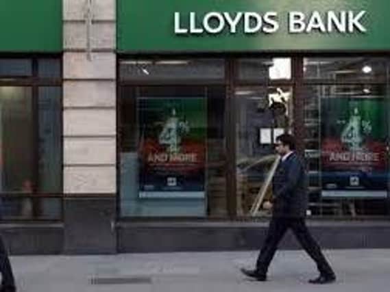 Lloyds has escaped the hefty profits hit suffered by its investment banking rivals,