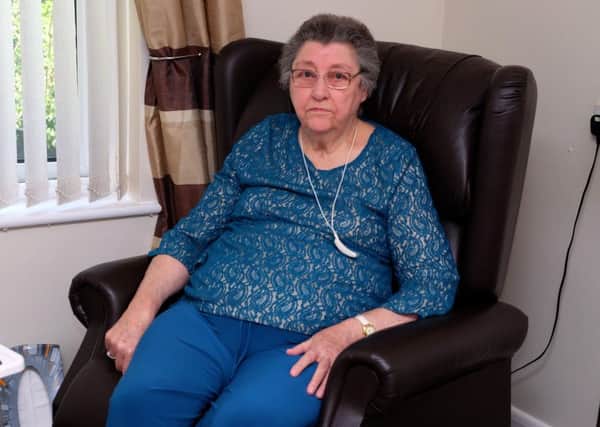 Pensioner Doreen Seymour says she is disgusted after being left 'freezing cold'  on a hospital ward because she was denied extra blankets and pillows at Doncaster Royal Infirmary. Picture: Ross Parry Agency
