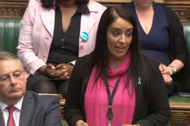 Suspended Labour MP Naz Shah, as the the party's leadership has faced a backlash over the latest anti-Semitism row to hit Labour
