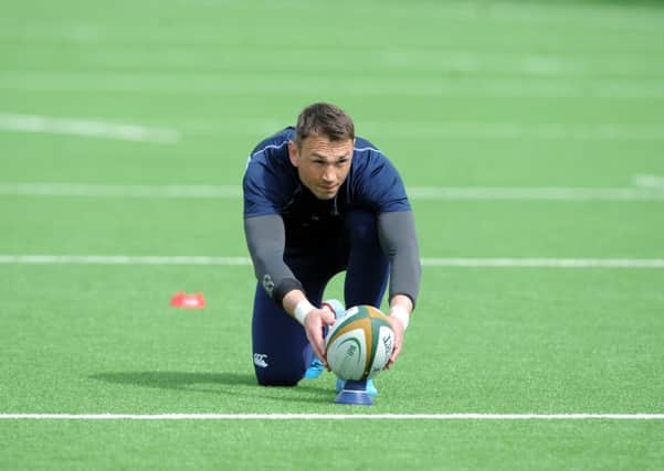 EYES ON PRIZE: Kevin Sinfield, who retires at the end of the season, prepares for Sundays game agains Doncaster Knights. Picture: Tony Johnson.