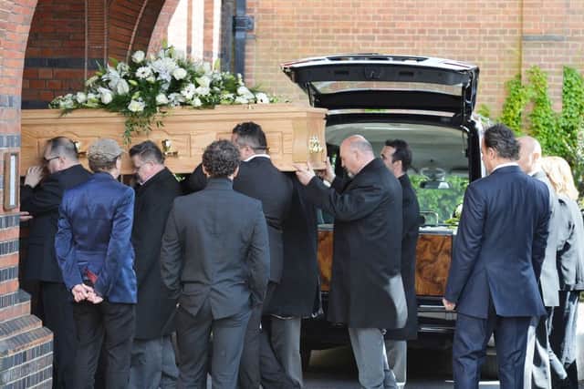The funeral of David Gest took place today at  Golders Green Crematorium.