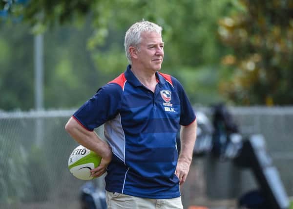 Nigel Melville, during his time as  USA Rugby's Chief Executive ex Otley .