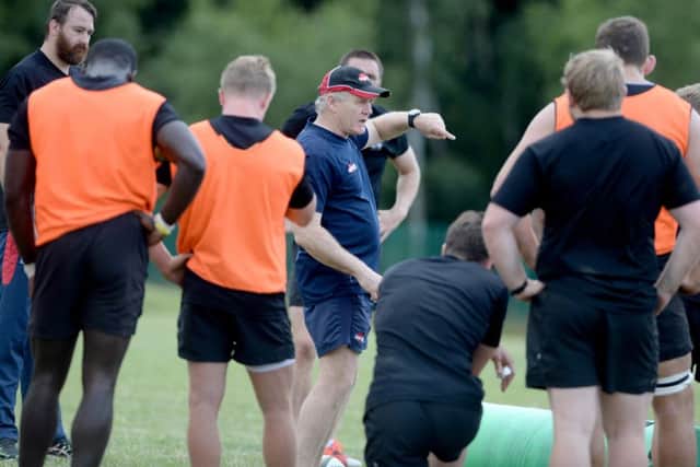 Michael Hills says head coach Clive Griffiths has fostered a strong team mentality at Doncaster Knights this season.