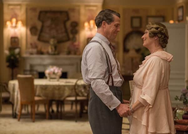 Hugh Grant and Meryl Streep in Florence Foster Jenkins. PA Photo/Pathe/Nick Wall.