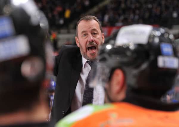 EXCITED: Sheffield Steelers' head coach, Paul Thompson. Picture: Dean Woolley.