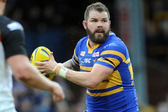 Adam Cuthbertson could return to action on Friday night against Huddersfield Giants.
