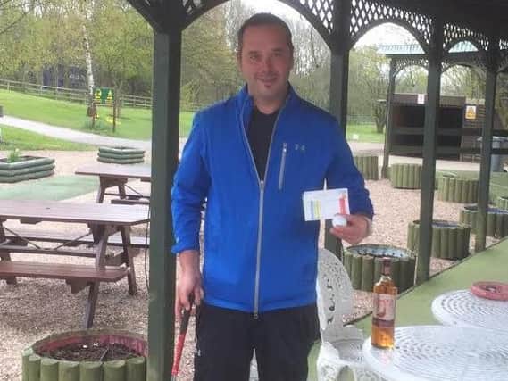 Willow Valley GC member Jeremy Bakes achieved a hole in one on the sixthin Sunday's medal.
