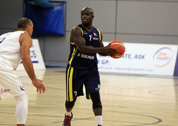 Jerrold Brooks scored 18 points in Sheffield Sharks' play-off final victory over Leicester Riders.