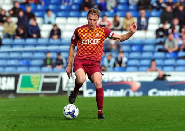 Bradford City's Stephen Darby. Picture: Tony Johnson.