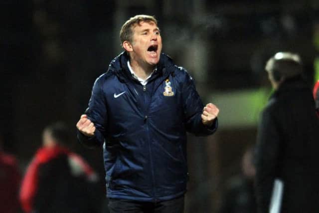Bradford City manager, Phil Parkinson. Picture: Simon Hulme