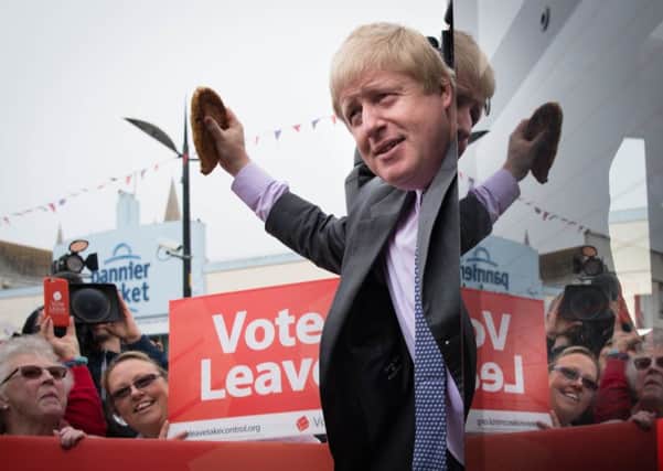 Boris Johnson is leading the Vote Leave campaign.