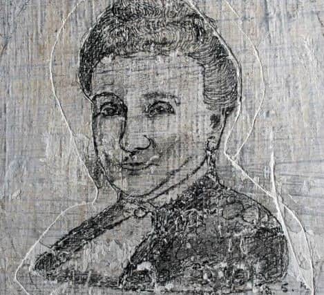Norman GaudieÃ¢Â¬"s Mother-John Hubert (Bert) Brocklesby-25 May 1916. Norman Gaudie was a conscientious objector held at Richmond Castle in May 2016. This portrait of his mother was drawn by his friend and fellow conscientious objector, Bert Brocklesby. Her likeness was taken from a photograph smuggled into the cells in a secret pocket.