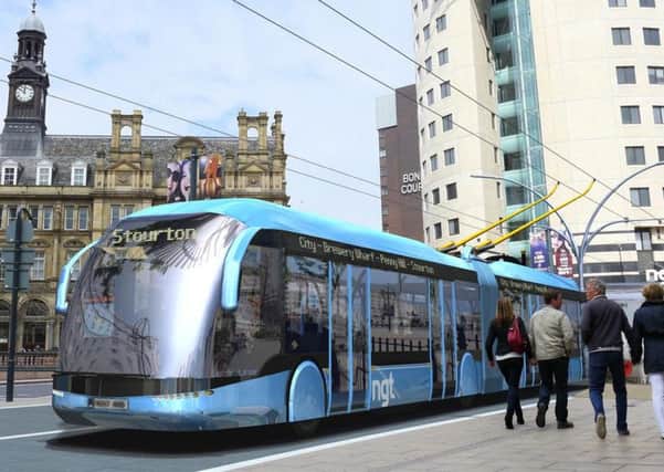 Leaders at Leeds Council were not qualified to develop trolleybus proposals.
