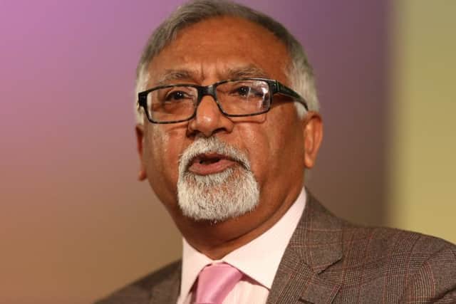 Amjad Bashir MEP spoke out in support of The Yorkshire Post's Clearly British campaign for clear origin labelling on British dairy products at a meeting of the European Parliament in Strasbourg.  Pic: Tom Maddick/Ross Parry.