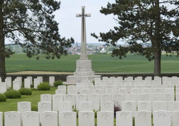 David Cameron has been accused to being disrepsectful to the families of soldiers buried in cemeteries across Europe.