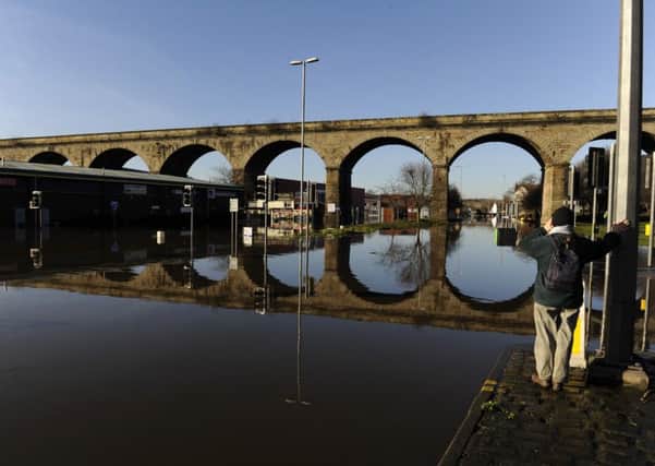 Flooding at Kirkstall Road during the Boxing Day floods last year. Pics: Bruce Rollinson.