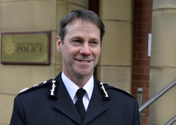 Chief Constable Mark Gilmore, who was suspended in June 2014