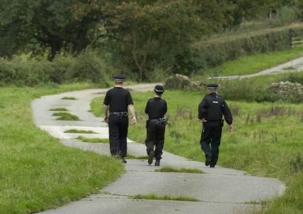 Officers in rural areas would be "sitting ducks" in the event of a terror attack, according to a Police Federation official