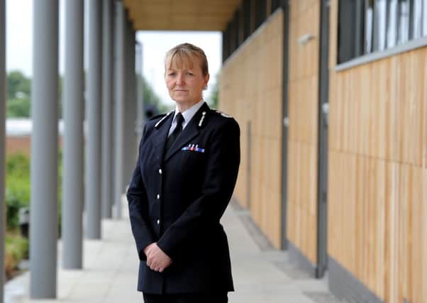 Picture James Hardisty. Temporary Chief Constable of West Yorkshire Police Dee Collins.