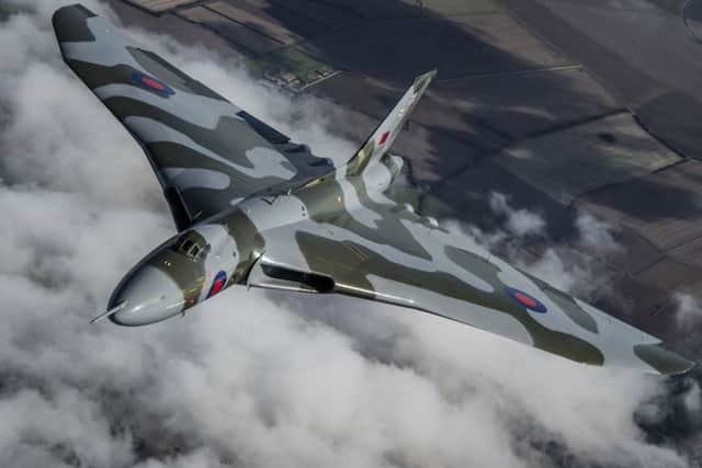 Handout file photo issued by the Ministry of Defence of the last airworthy Vulcan bomber XH558 which will continue to inspire youngsters and other heritage flying groups despite it taking its last flight in 2015, according to the team that brought it back to the skies. MoD/Crown copyright /PA Wire r.