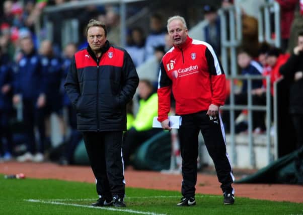 WHERE NEXT? 
Neil Warnock and assistant Kevin Blackwell have left Rotherham United and could be heading to another Championship club.
 Picture : Jonathan Gawthorpe