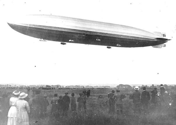 Airship R-38 on its first trial flight 23 June 1921