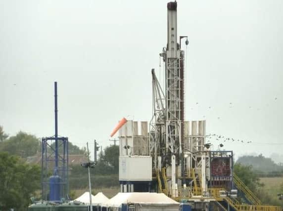 An example of drilling for shale gas.