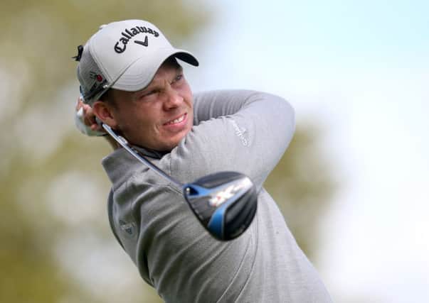 Danny Willett tees off on the seventh hole during day one of the Irish Open at The K Club, County Kildare (Picture: Brian Lawless/PA Wire).