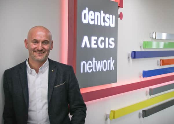 Dominic Geary, managing partner at Dentsu Aegis Network Leeds